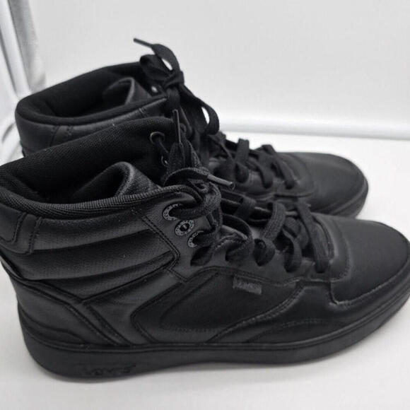 Levi's Men's Shoes 521‎ High All Black 10 - Picture 1 of 11